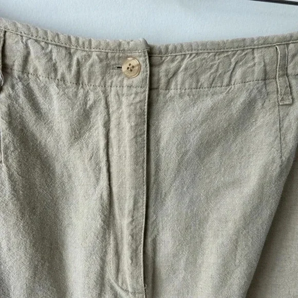 Vintage linen tencel maxi skirt - Picture 4 of 12